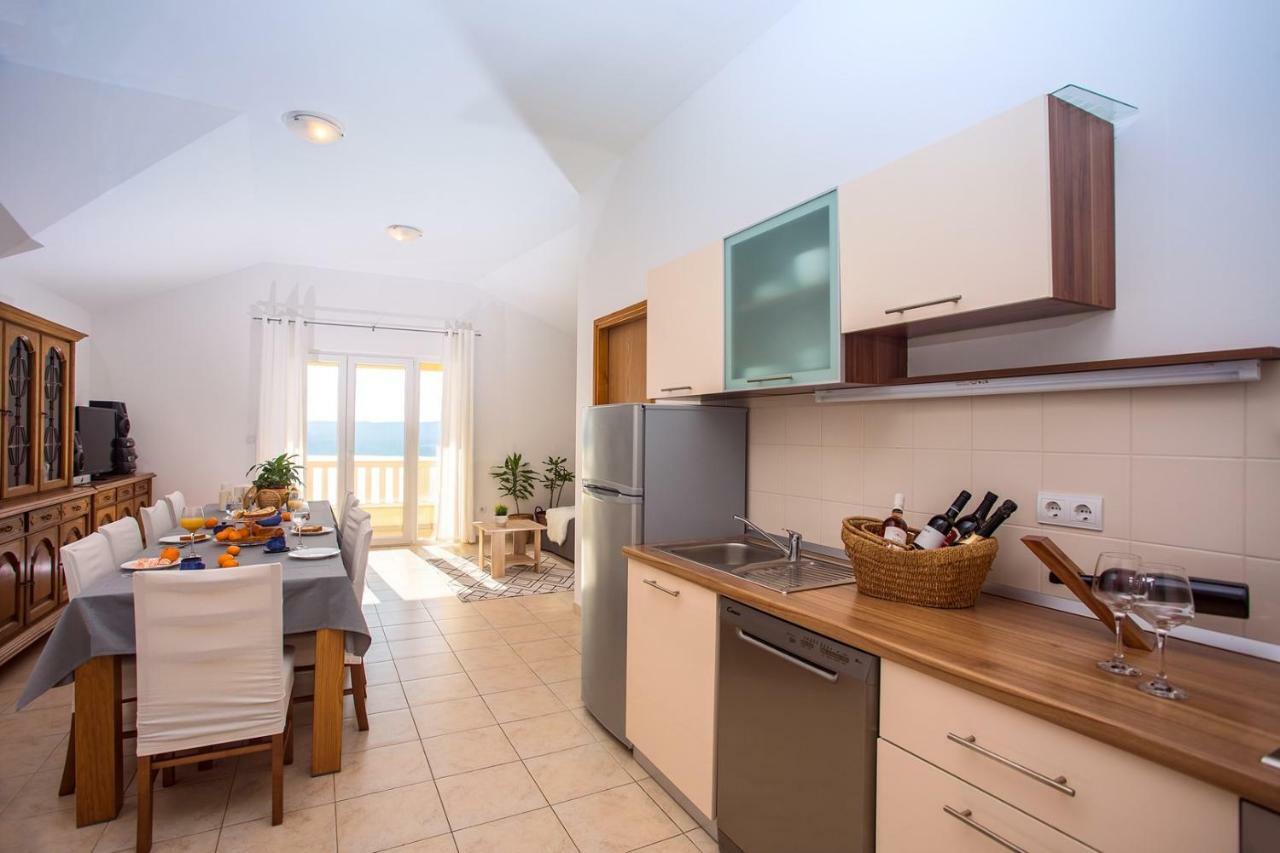 Villa Maslina, With Private 32M2Pool, Panoramic Views On 100Km Coastline, 12 Pax Lokva Rogoznica Exterior foto